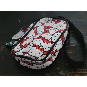 Hello Kitty White/Monogram Crossbody Shoulder Phone Bag